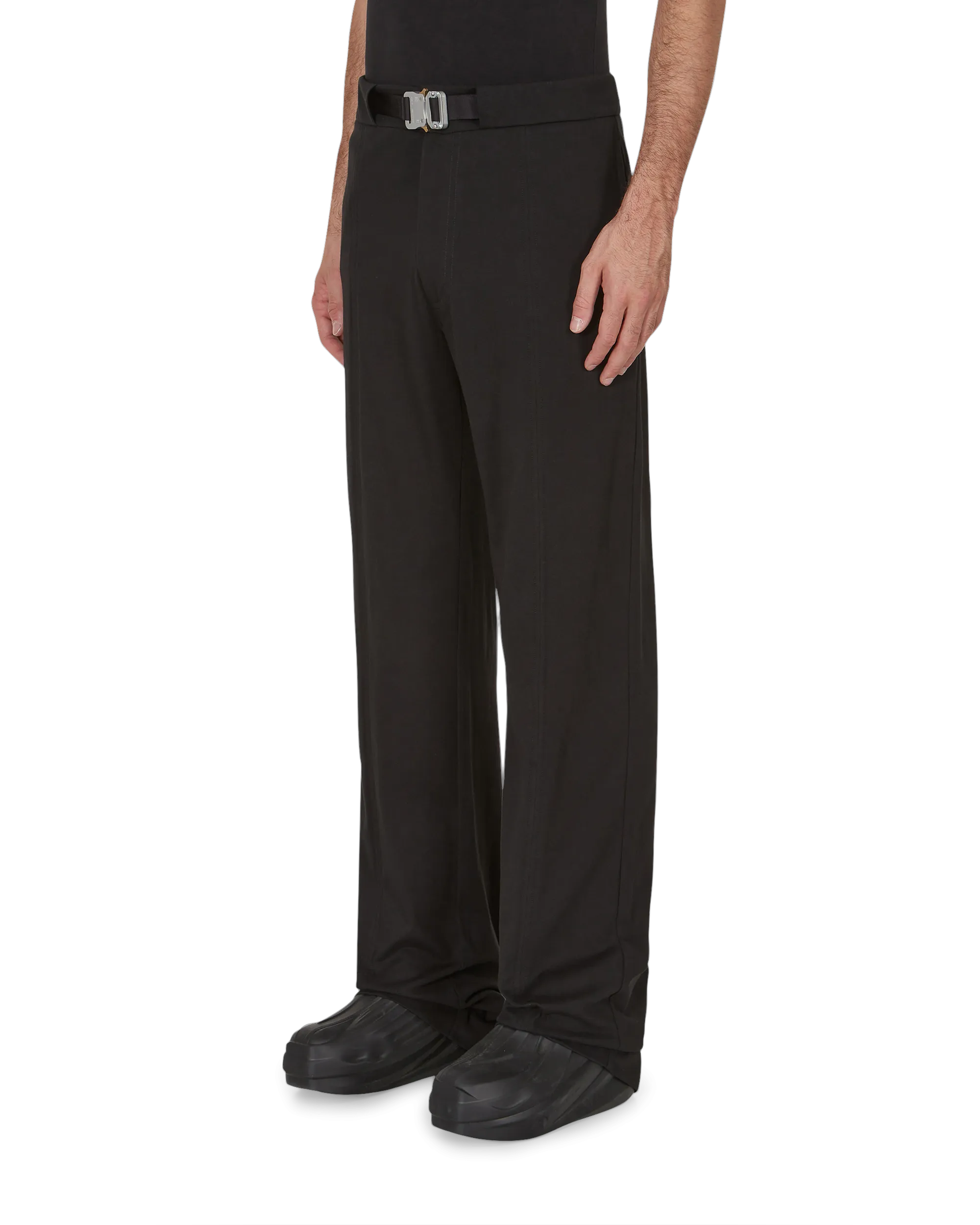 LIGHTWEIGHT COTTON BUCKLE PANT