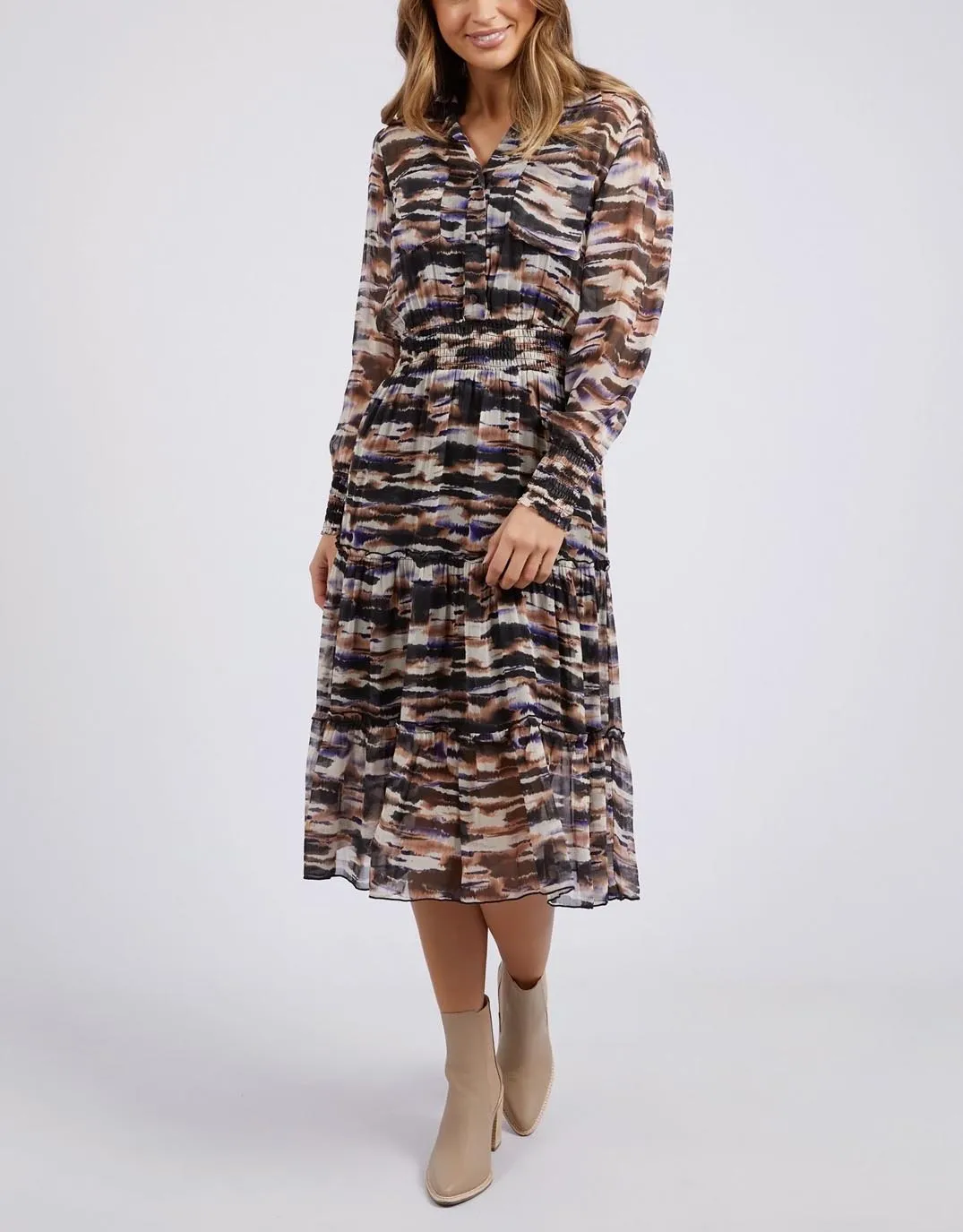 Mala Abstract Dress - Mala Abstract