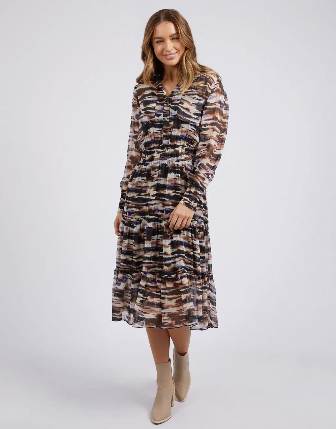 Mala Abstract Dress - Mala Abstract