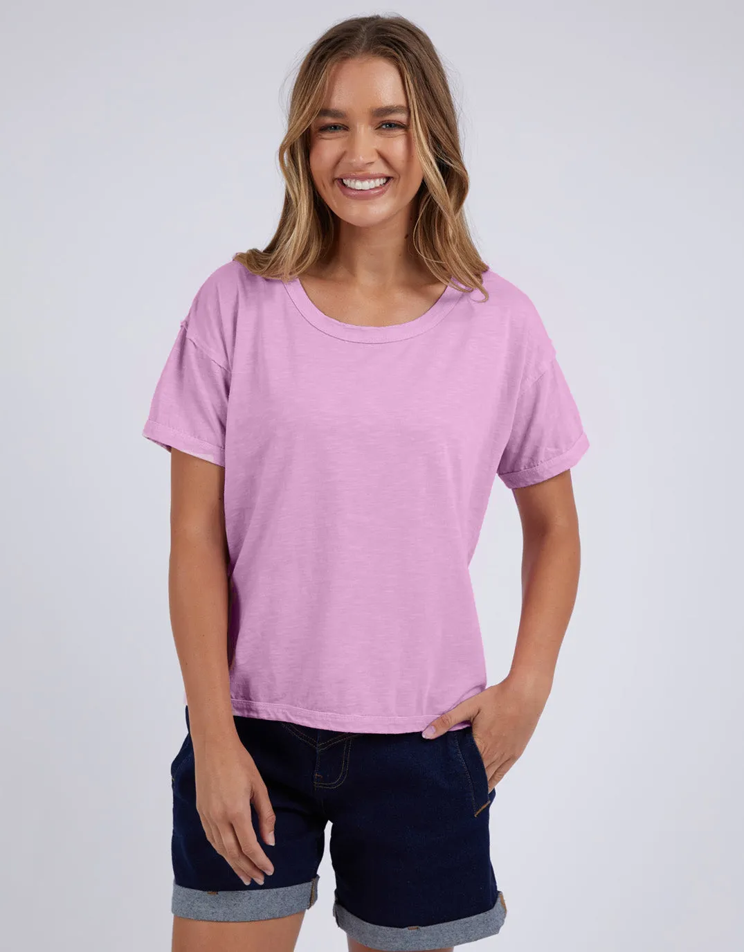 Marley Tee - Pastel Lavender