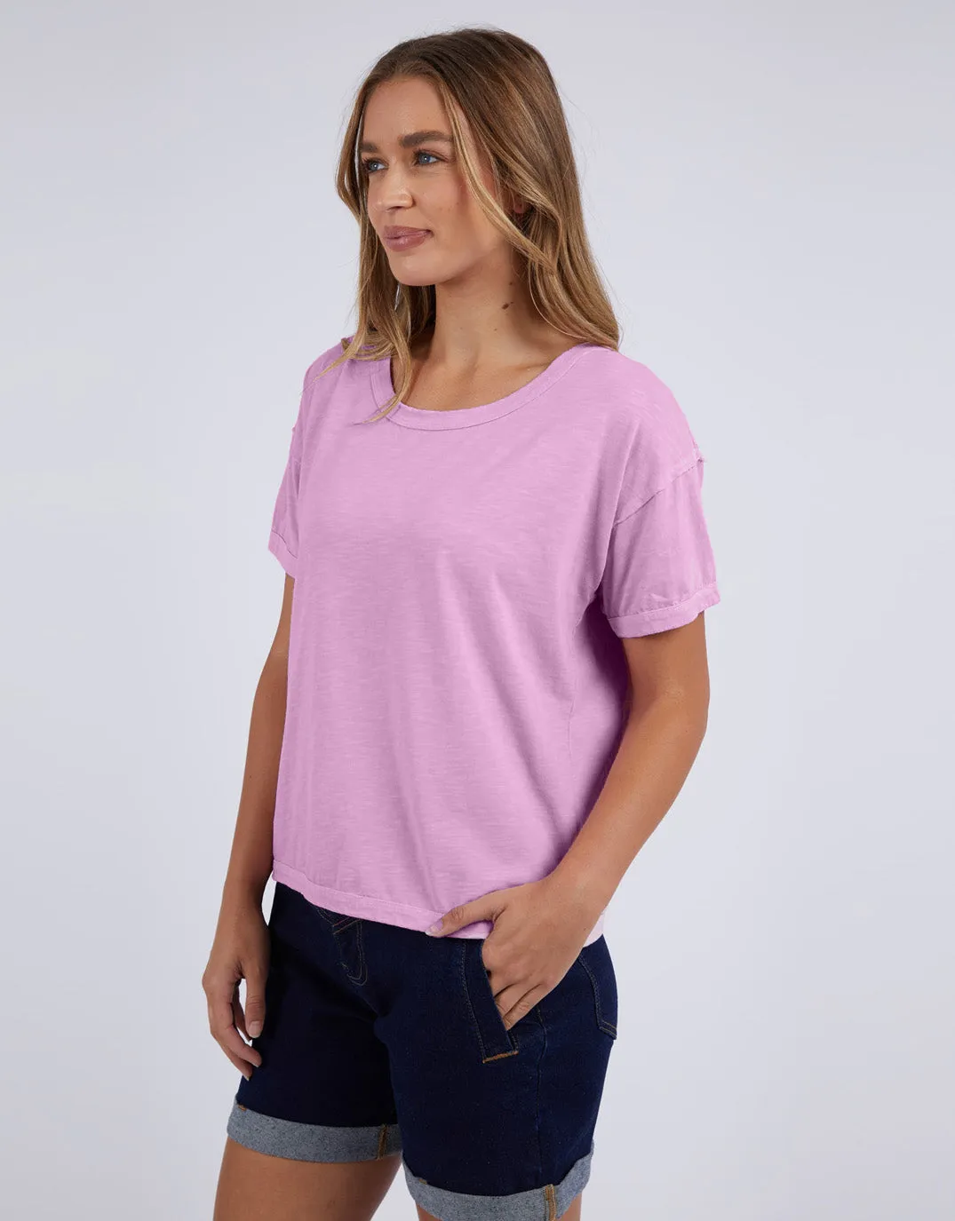 Marley Tee - Pastel Lavender