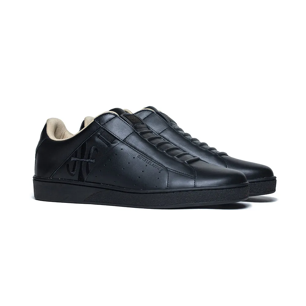 Men's Icon Genesis Black Leather Sneakers 01901-998/01902-999