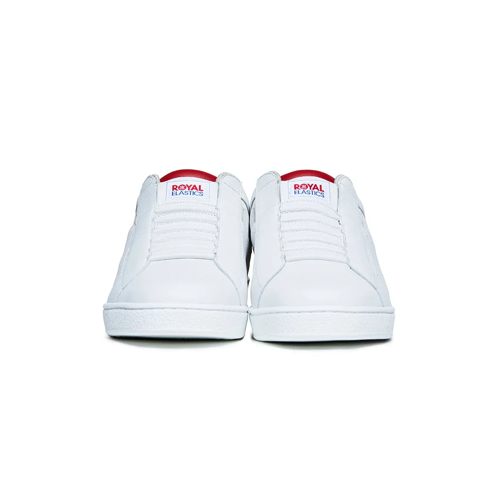 Men's Icon Genesis Red White Logo Leather Sneakers 01902-001