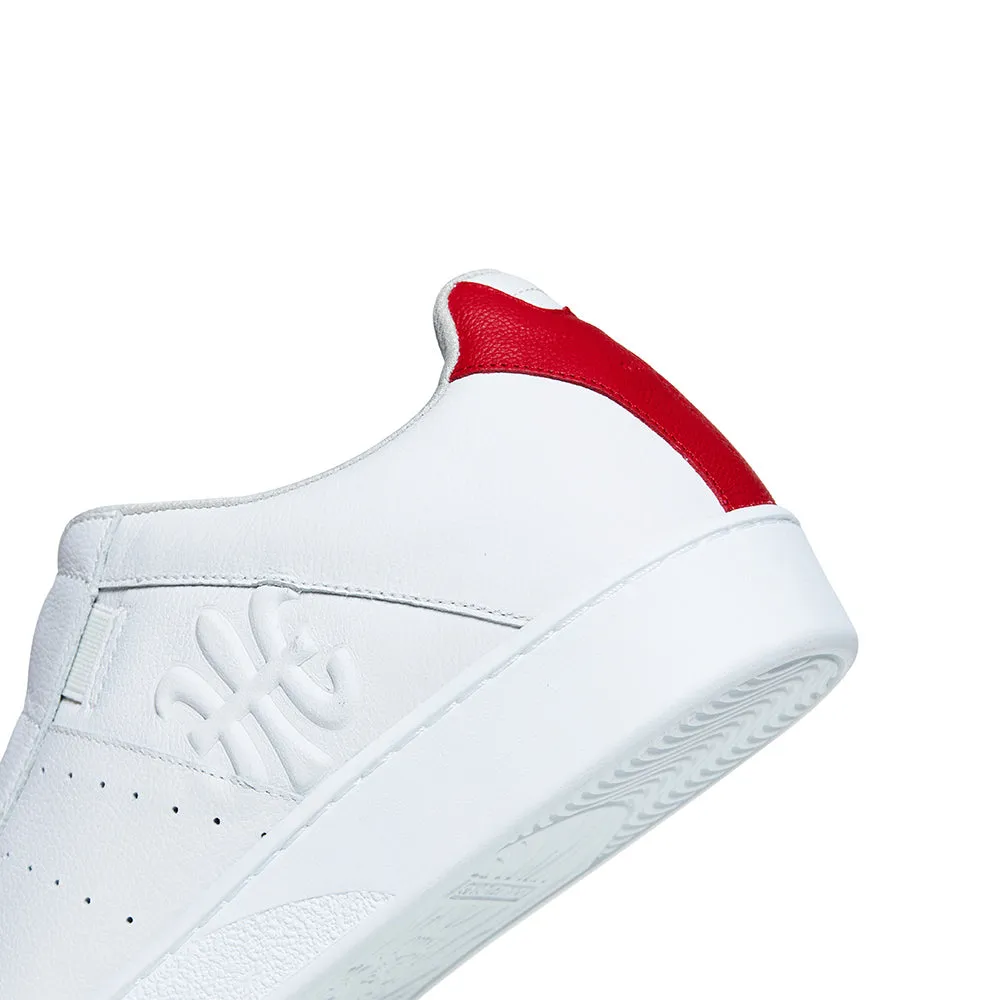 Men's Icon Genesis Red White Logo Leather Sneakers 01902-001