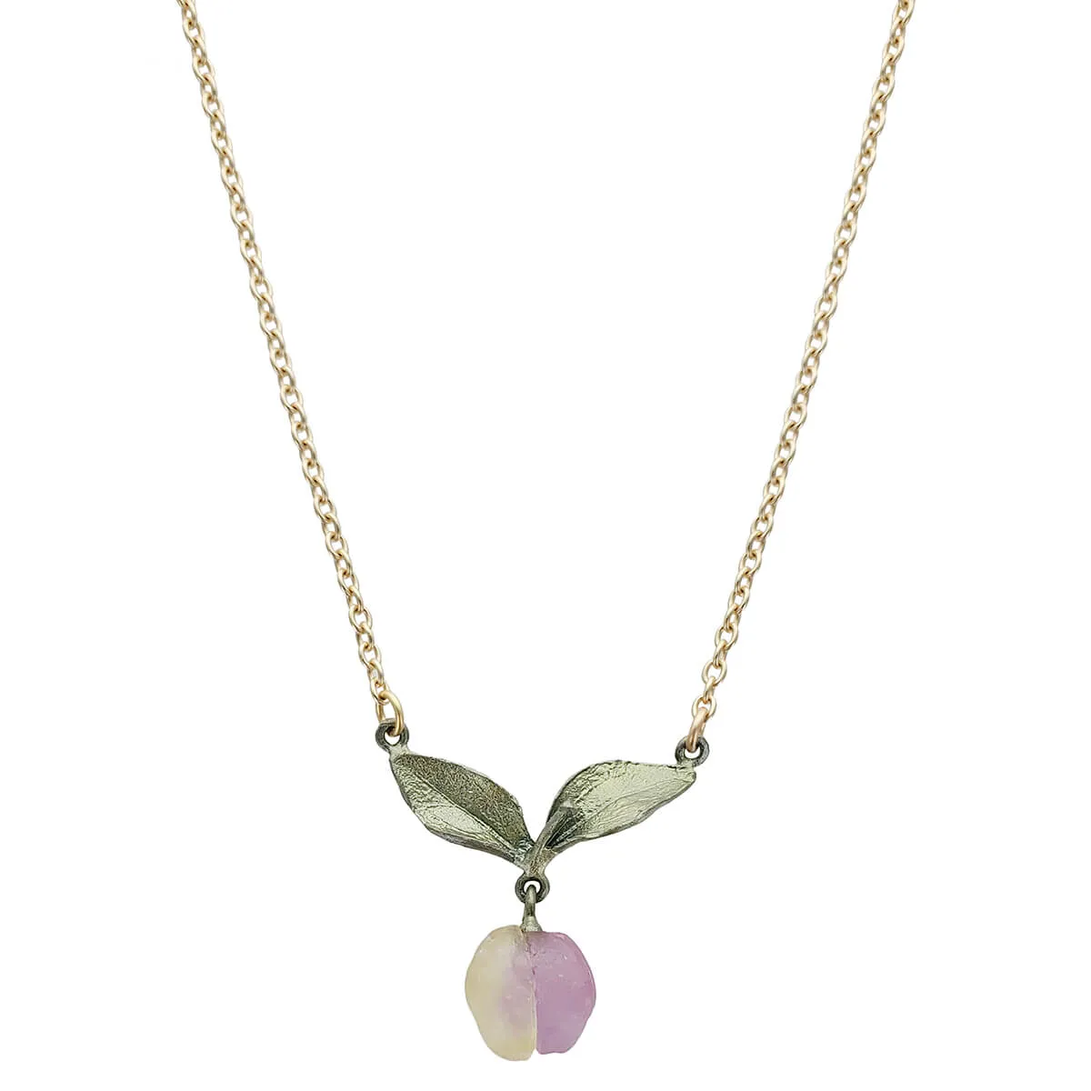 Michael Michaud Peach Tree Necklace