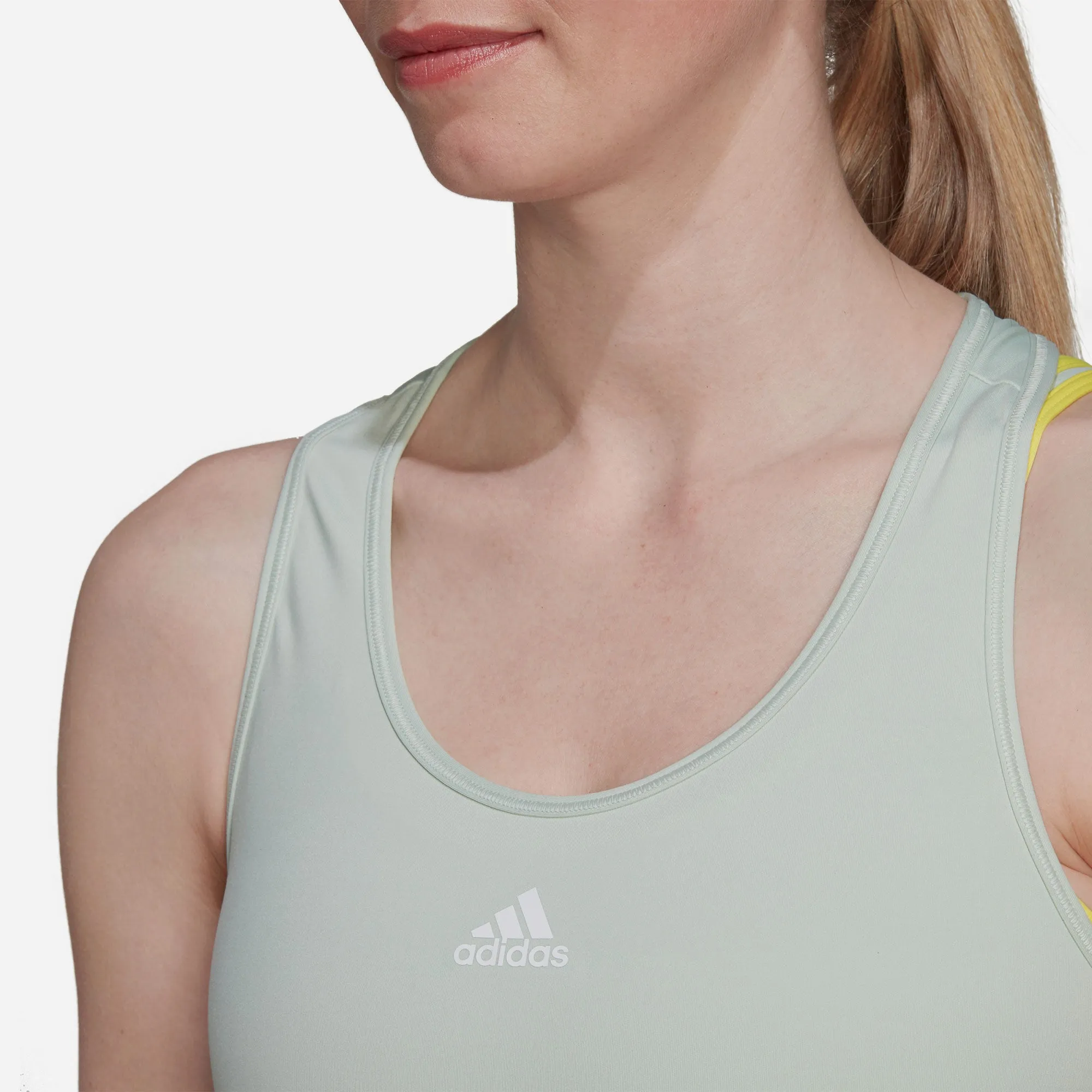 Áo Ba Lỗ Nữ Adidas Aeroready Train Hiit - Vàng