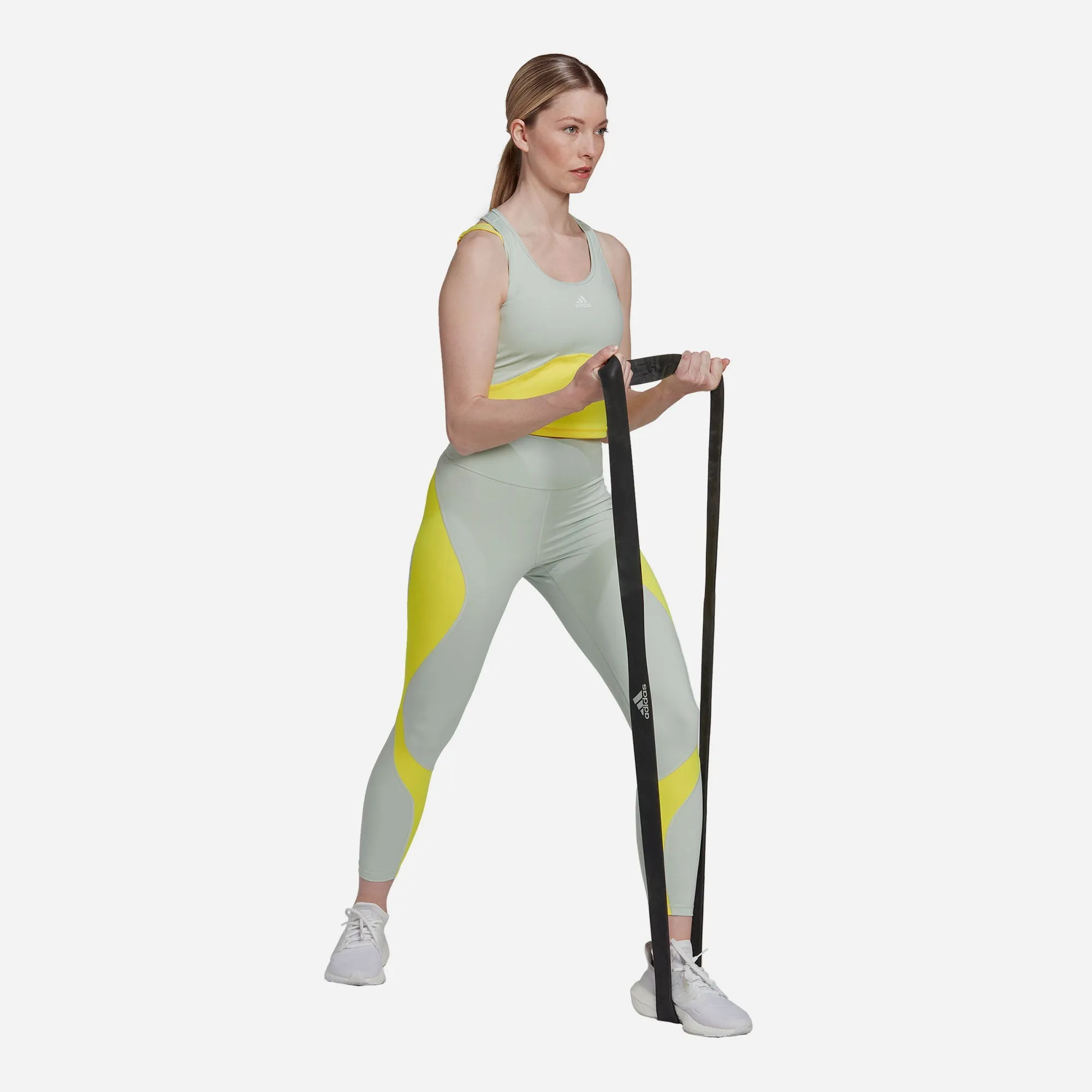 Áo Ba Lỗ Nữ Adidas Aeroready Train Hiit - Vàng