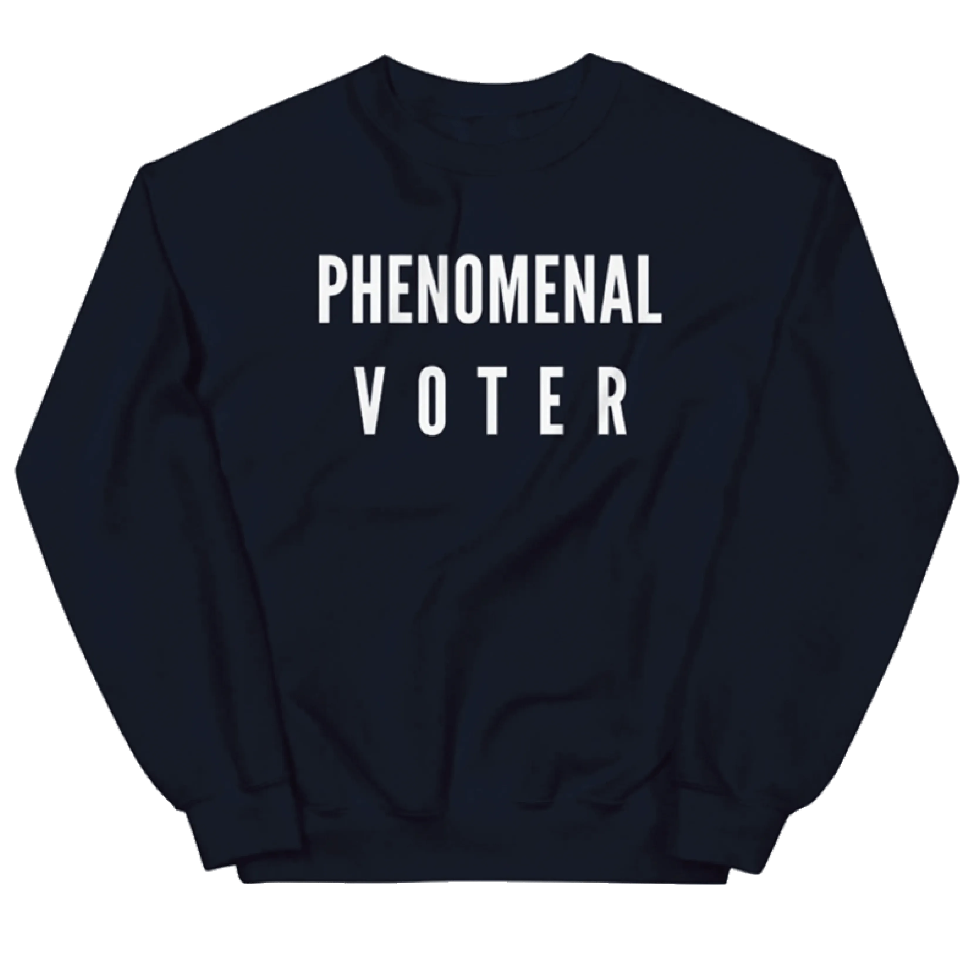 Phenomenal Voter Lightweight Crewneck Sweatshirt (Navy)