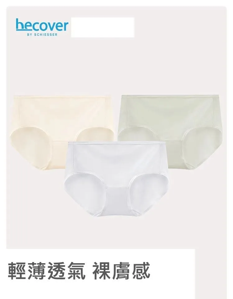 S-2XL Women's Dry-Fast Breathable Meshed Hipster Panties Underwear (3pcs Pack)