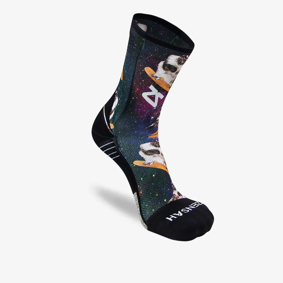 Space Cats Socks (Mini-Crew)