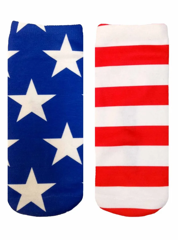 Stars and Stripes Ankle Socks