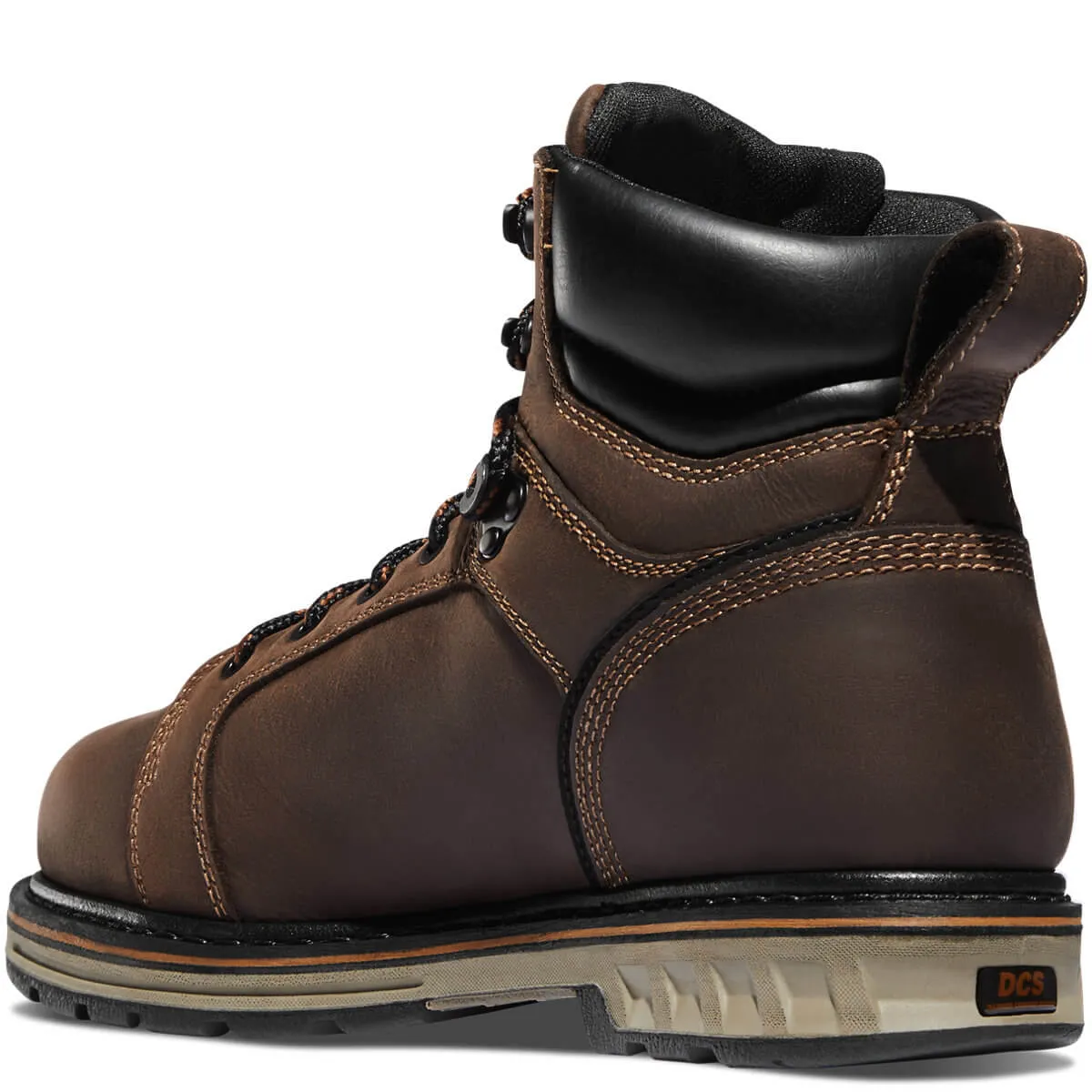 Steel Yard 6 Inch Steel-Toe Waterproof Work Boot Brown