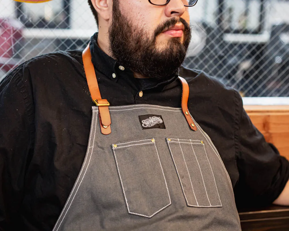 Work Apron Long - Gray